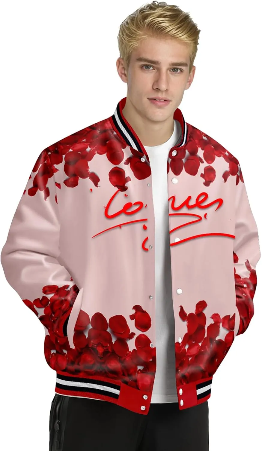 Unisex Varsity Jacket Leather Baseball Bomber Jackets Streetwear Coat Fashion Jacket