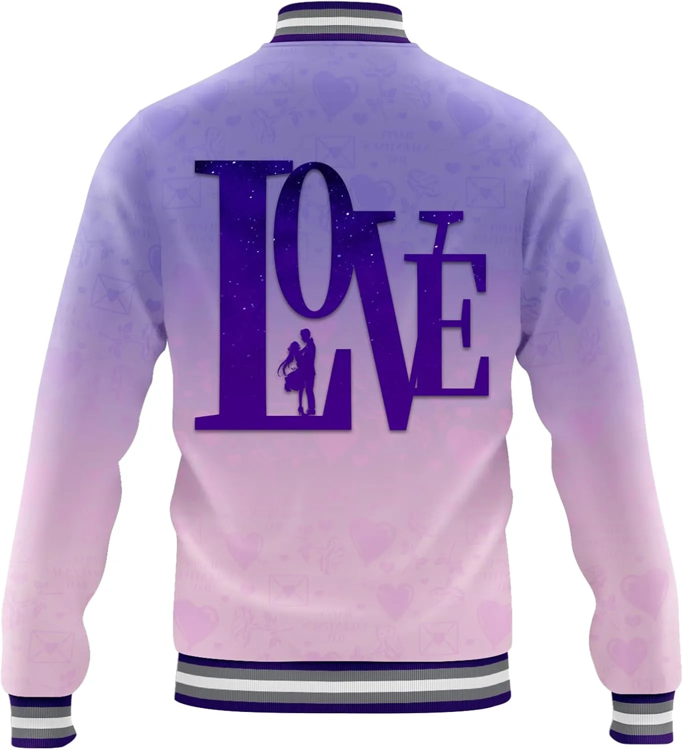 Unisex Varsity Jacket Leather Baseball Bomber Jackets Streetwear Coat Fashion Jacket