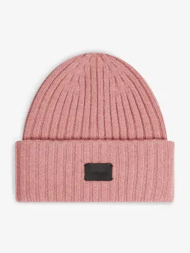 Varley Elva Chunky Rib Beanie - Rose Blush