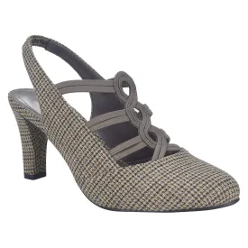Velia Stretch Elastic Sling-back Pump with Memory Foam