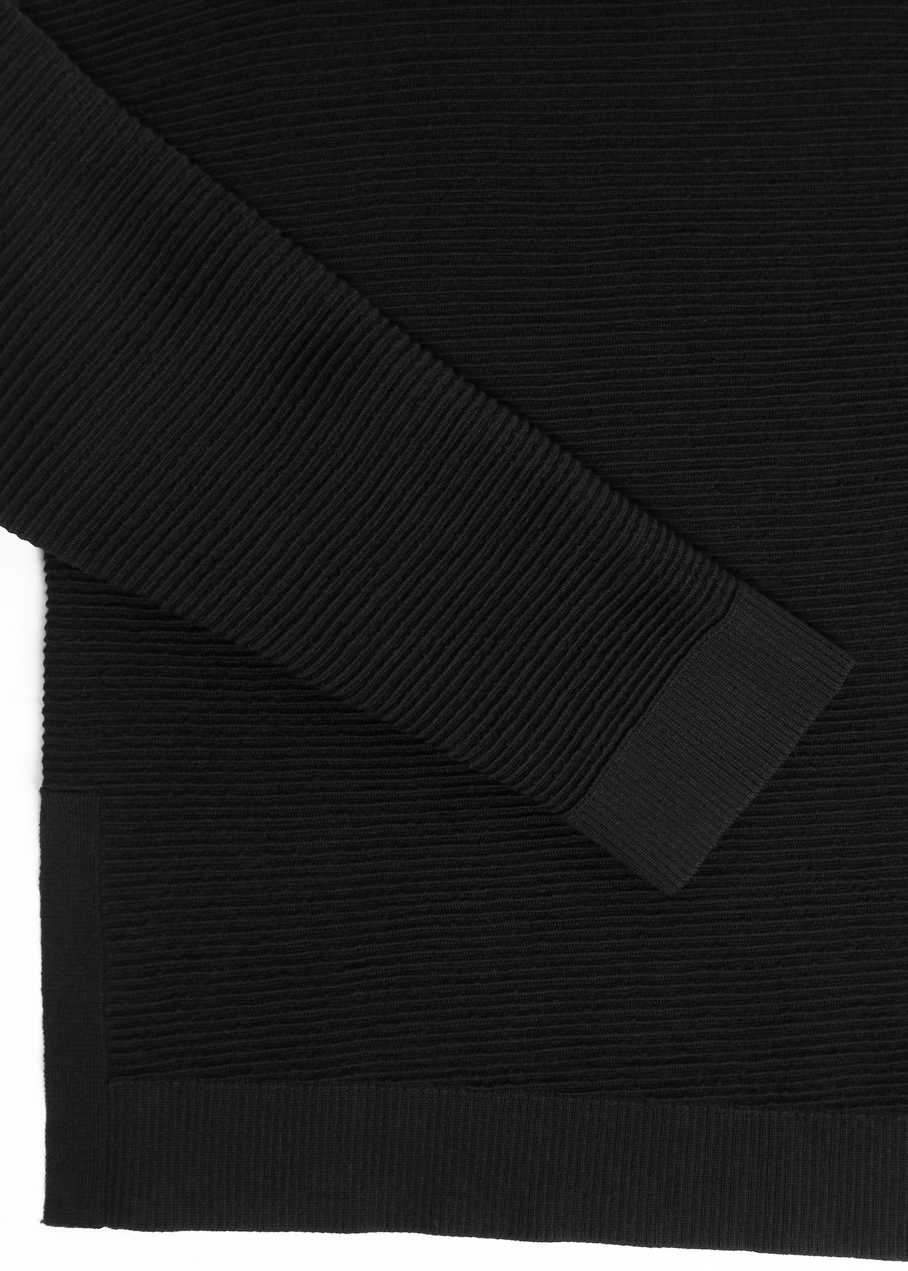 W24 | RUEBEN KNIT SWEAT / BLACK