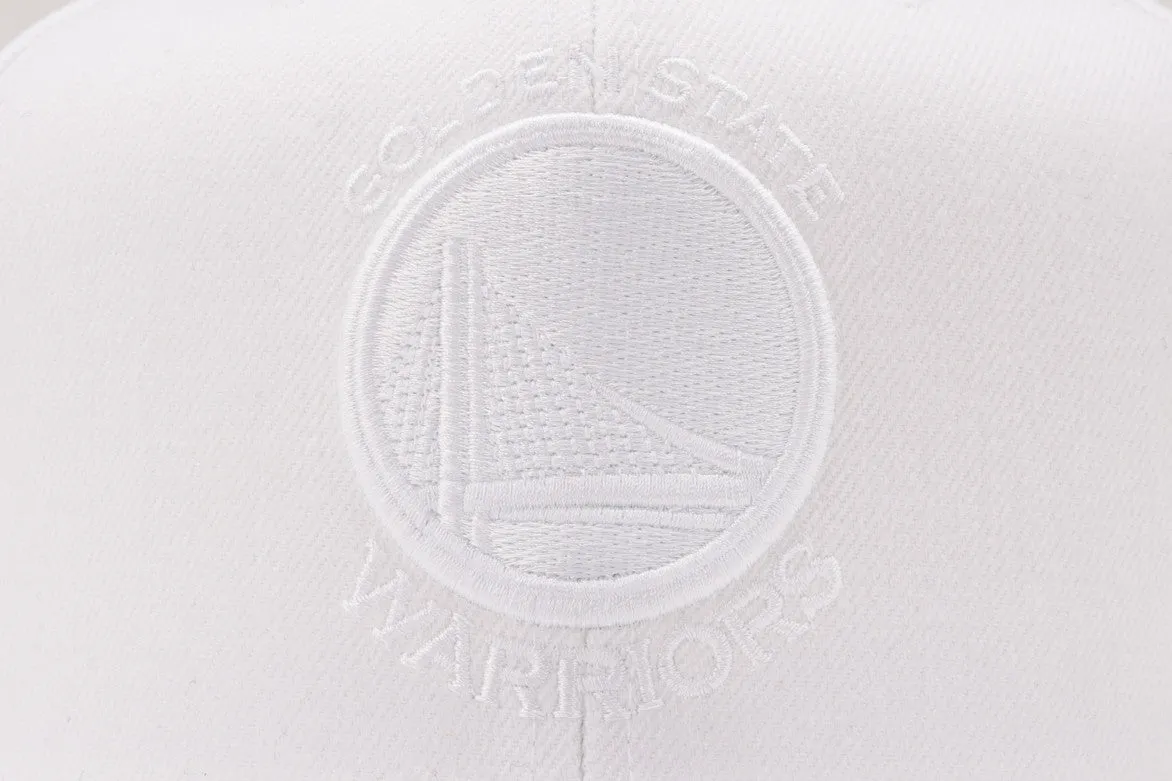 WARRIORS TONAL SNAPBACK - WHITE