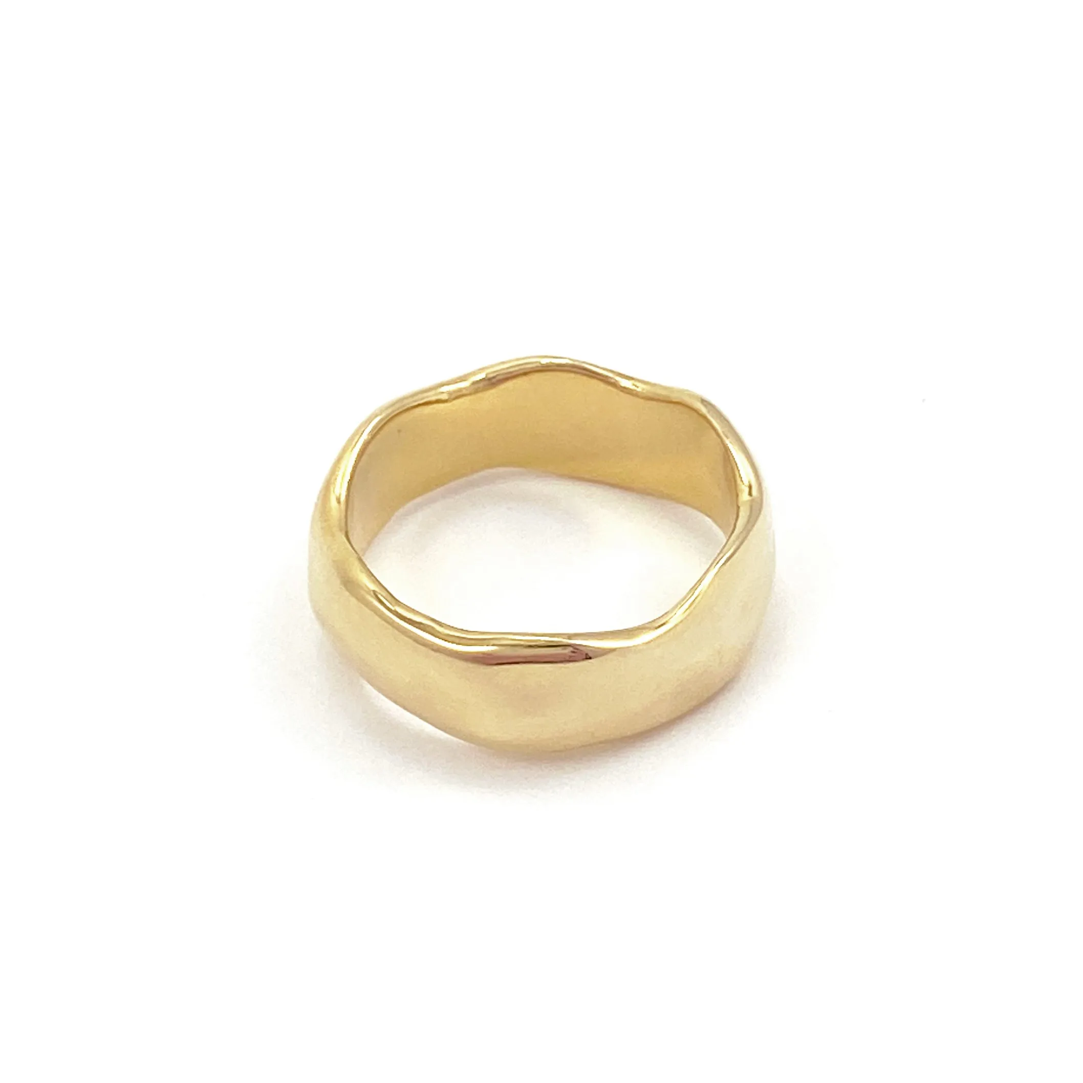 Wavi Ring - Thick - Gold