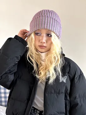 Wool Warm Two Color Cold Hat【s0000004341】